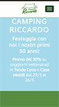Mobile Screenshot of campingriccardo.it